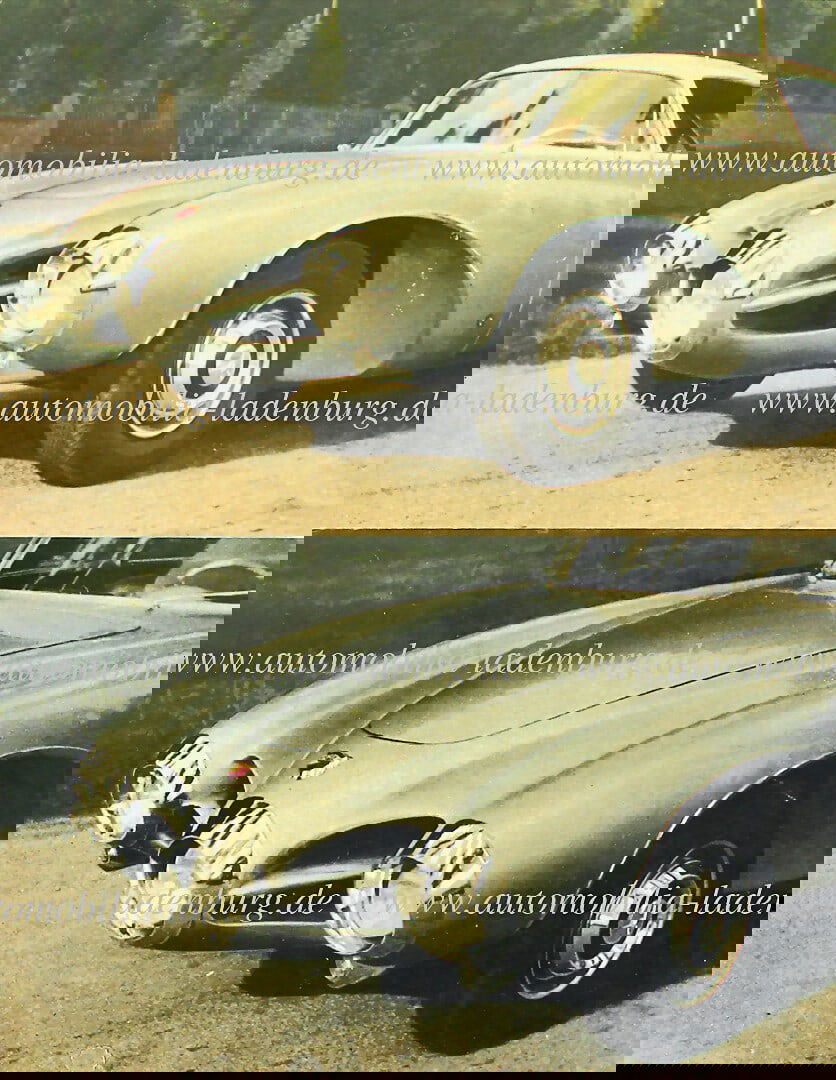 ABARTH mixed lot of 2 postcards Biposto Abarth 1500, always 10.5x16.5cm   German Description  ABARTH (1 of 2)