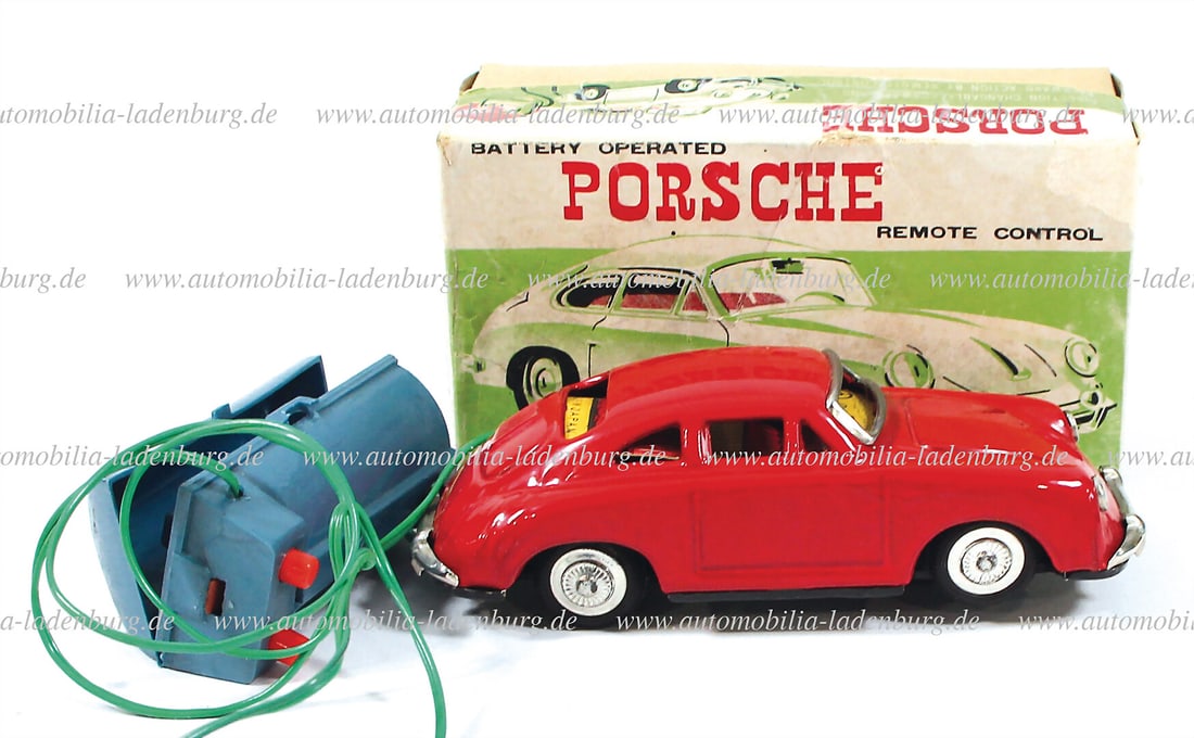 MODERN TOYS '60s, Modern Toys Porsche 356 with remote control, NOS, packing with slight damages (1 of 1)