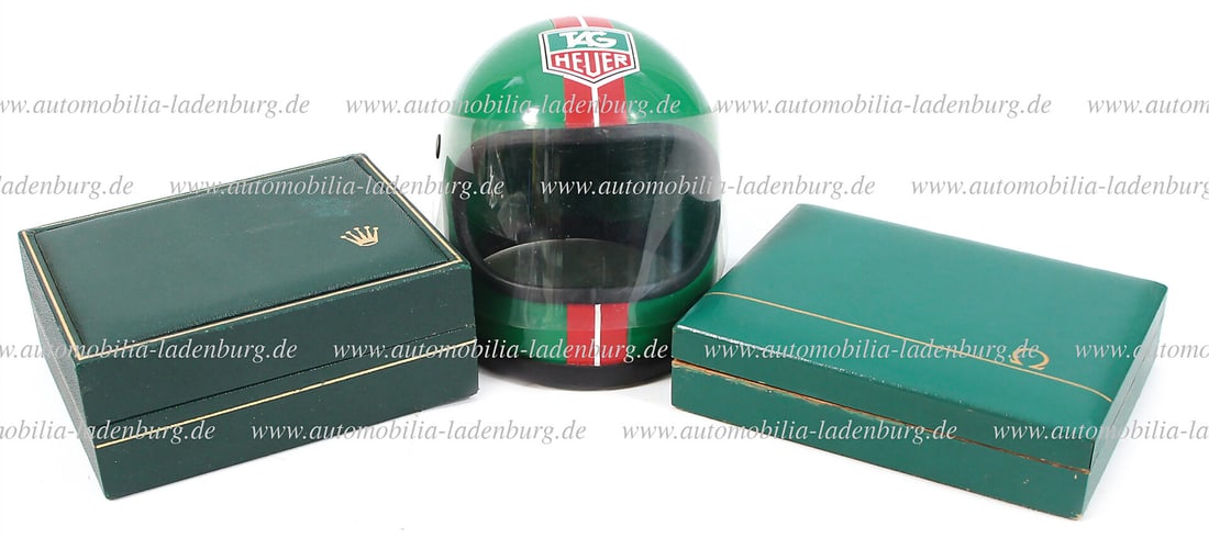 ROLEX/OMEGA/TAG HEUER mixed lot with 3 pieces original '80s Rolex box (11.00.71), without inside (1 of 1)