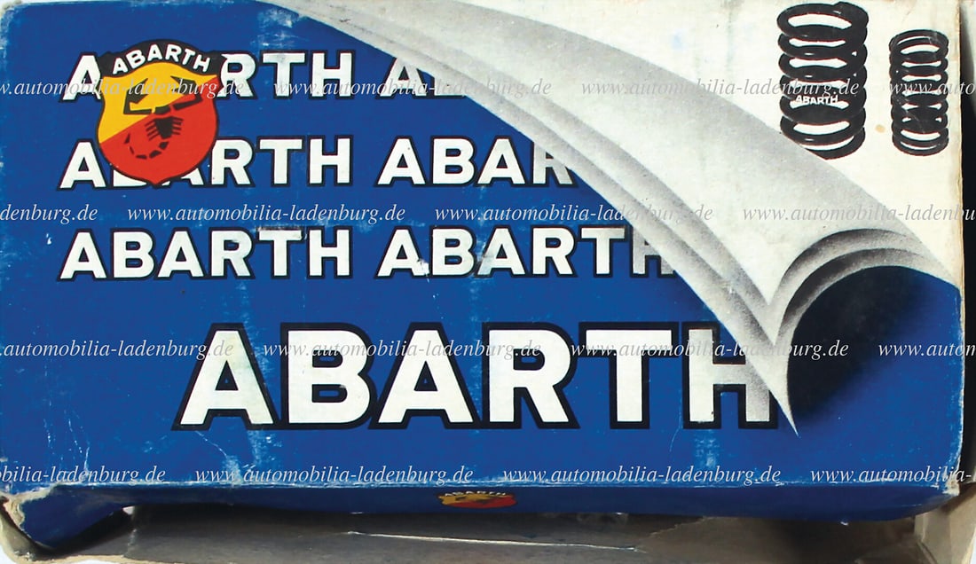 ABARTH Valve springs for Abarth 131, 124 Sport Coupe, 124 Rally Abarth (06.128.82), in original box: ABARTH Valve springs for Abarth 131, 124 Sport Coupe, 124 Rally Abarth (06.128.82), in original box German Description ABARTH Ventilfedern für Abarth 131, 124 Sport Coupe, 124 Rally Abarth (06.12