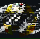 VALENTINO ROSSI 2008, original AGV crash helmet Valentino Rossi, test rides Malaysia 2008, visor