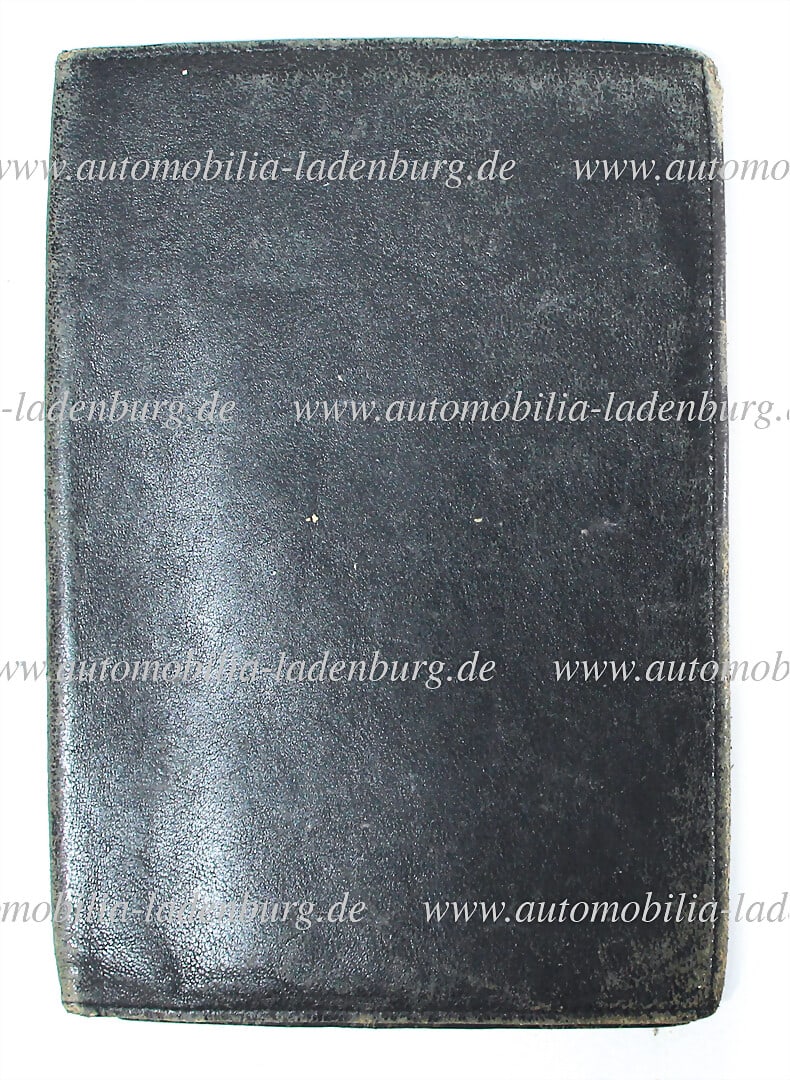 PORSCHE 70s, leather wallet, inside with golden Porsche crest   German Description  PORSCHE 70er (1 of 2)