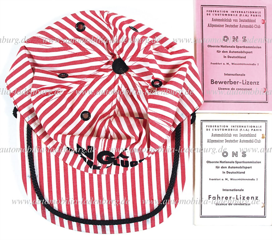 ESTATE OF HERBERT LINGE / PORSCHE Set of 3 pieces, including international driver's license with (1 of 1)