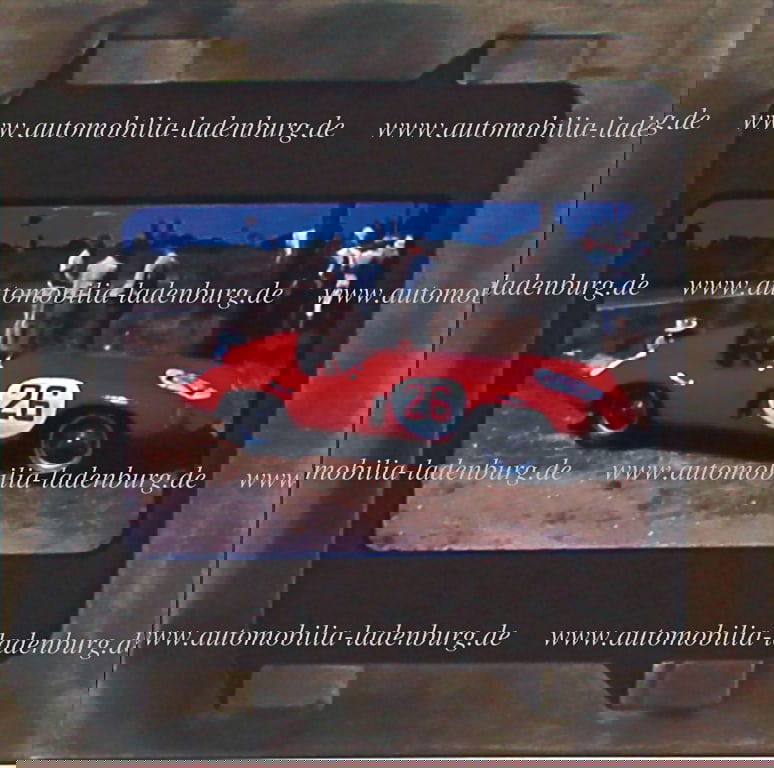 FERRARI Original color slide postitv Ferrari 750 Monza (#0496M), racing car by Alfonso de Portago / (1 of 1)