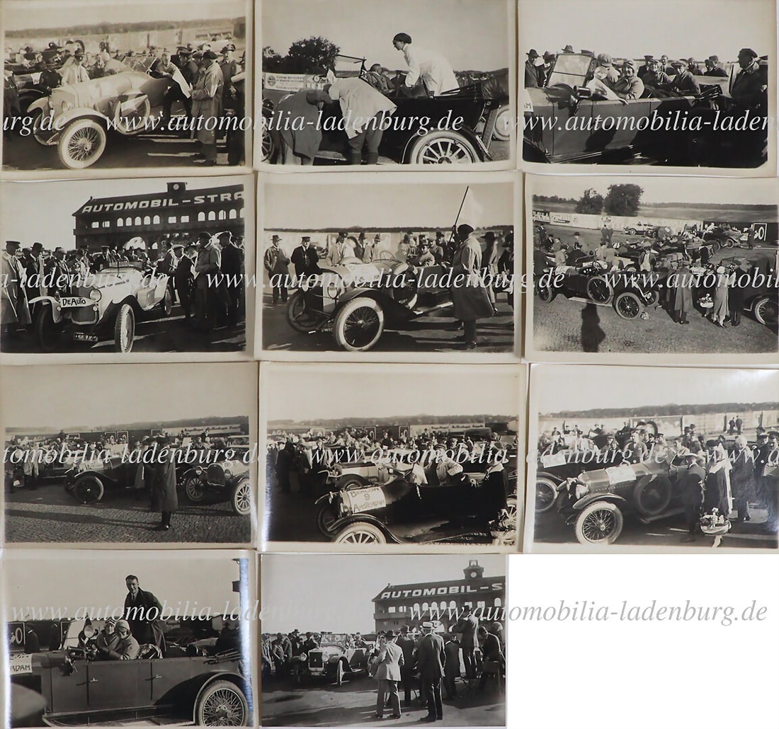 Mixed lot of 11 original b/w photographs (Georg Haeckel), start of the long-distance trip Berlin - (1 of 2)
