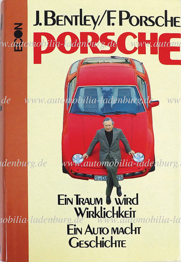 PORSCHE Hand-signed book "Porsche - Ein Traum wird Wirklichkeit - Ein Auto macht Geschichte" by (1 of 2)