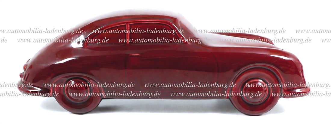 PORSCHE Beautiful ceramic model Porsche 356 pre A (split windshield), approx. 36x15x13cm, good (1 of 5)