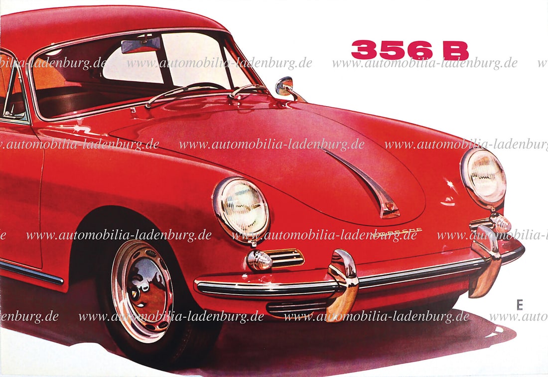 1960, folding brochure Porsche 356B, 8 pages, English text, (W22e 1.60 20 M Gl.), good condition: 1960, folding brochure Porsche 356B, 8 pages, English text, (W22e 1.60 20 M Gl.), good condition German Description 1960, Faltprospekt Porsche 356B, 8 Seiten, englischer Text, (W22e 1.60 20 M Gl.), gu