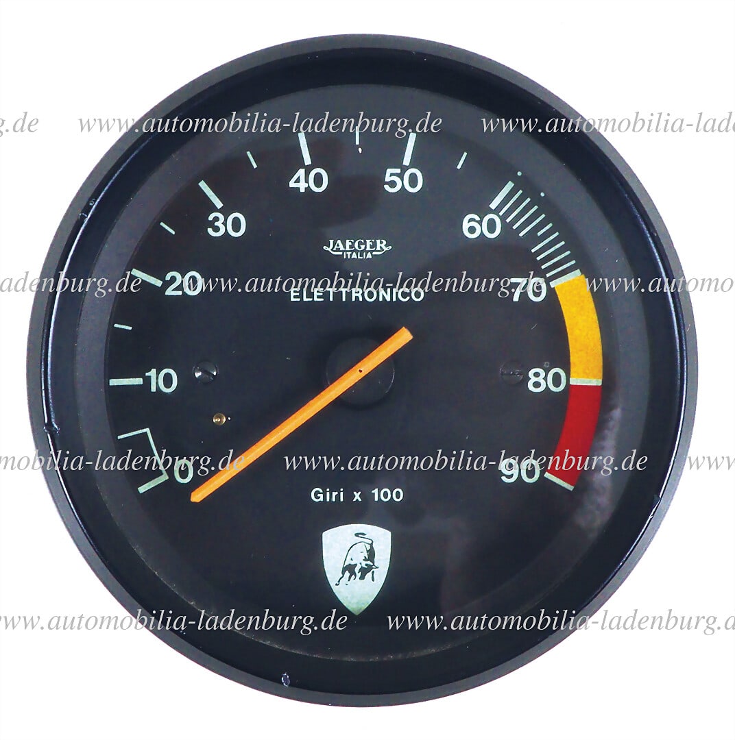 LAMBORGHINI Rev counter (Jaeger), for Lamborghini Jarama, optically good condition German (1 of 2)
