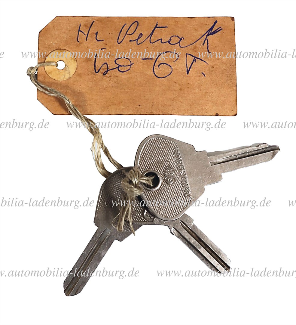 ISO RIVOLTA Lot of 3 new key blanks for ISO Rivolta GT, Grifo, Lele and Fidia, NOS (no new (1 of 1)