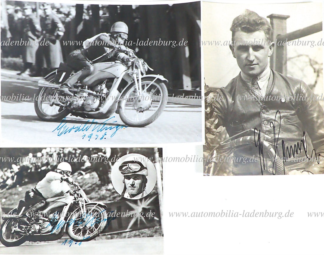 EWALD KLUGE Mixed lot of 3 signed original b/w photographs by Ewald Kluge, 9x14cm, 12,5x17,5cm, and: EWALD KLUGE Mixed lot of 3 signed original b/w photographs by Ewald Kluge, 9x14cm, 12,5x17,5cm, and 15x10,5cm German Description EWALD KLUGE Konvolut 3 handsignierte original s/w Aufnahmen Ewald Kluge