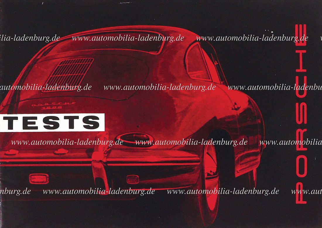 PORSCHE 1961, Porsche Tests (LVA 20/61), English text, 24 pages, good condition German Description: PORSCHE 1961, Porsche Tests (LVA 20/61), English text, 24 pages, good condition German Description PORSCHE 1961, Porsche Tests (LVA 20/61), englischer Text, 24 Seiten, guter Zustand