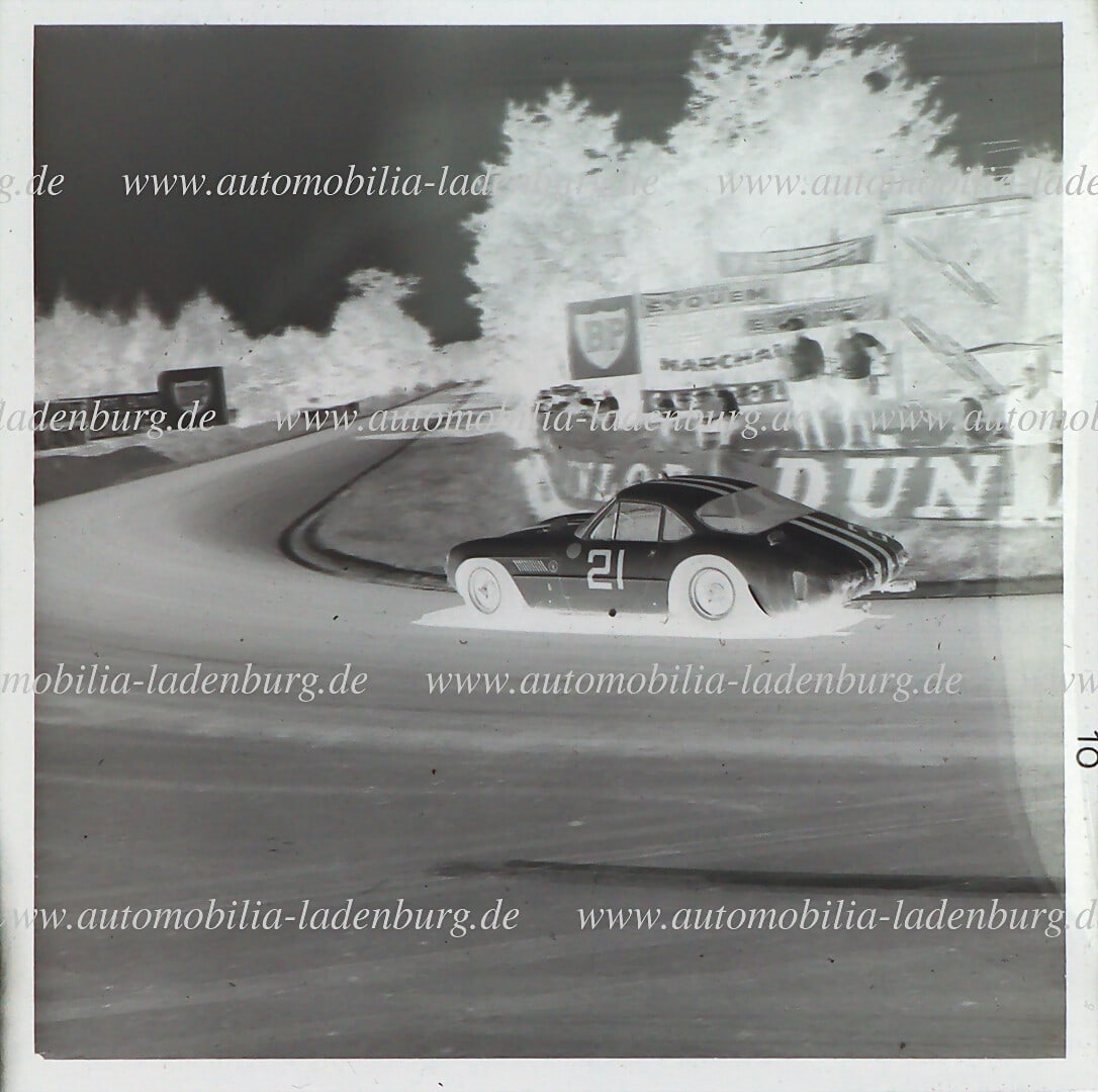 FERRARI original b/w negative (6x6cm), the Ferrari 250 GT Speciale (#2643GT) by Hugus / Reed, Le (1 of 1)