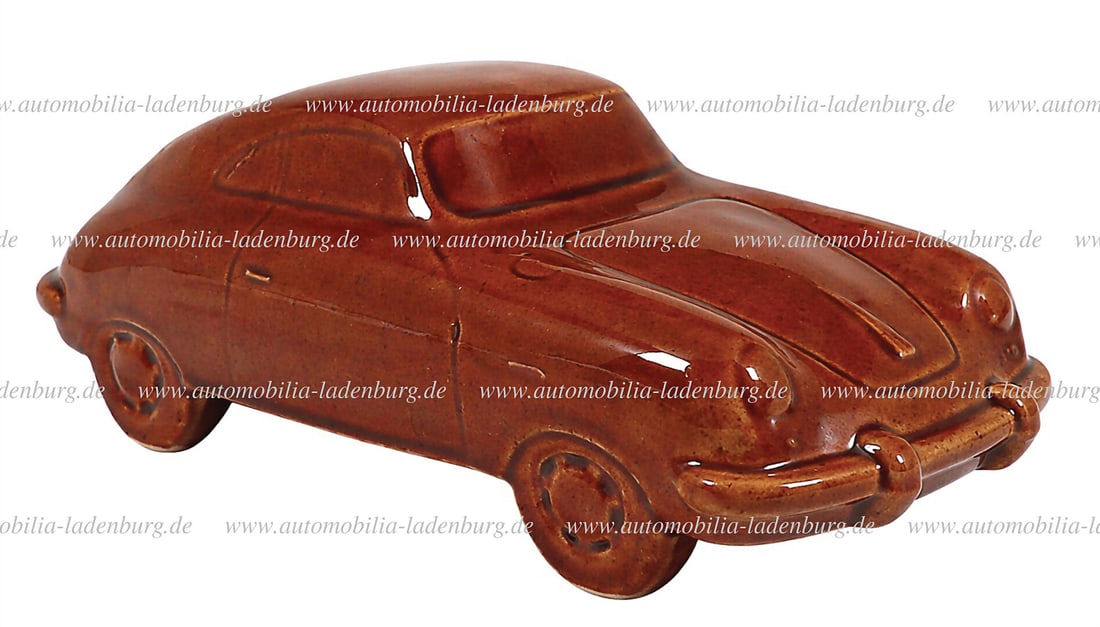 PORSCHE Ceramic model Porsche 356C, 20x8x7cm, among others in the advertising catalog Ulmer Keramik: PORSCHE Ceramic model Porsche 356C, 20x8x7cm, among others in the advertising catalog Ulmer Keramik 1963 German Description PORSCHE Keramikmodell Porsche 356C, 20x8x7cm, u.a. im Werbekatalog Ulmer Ker