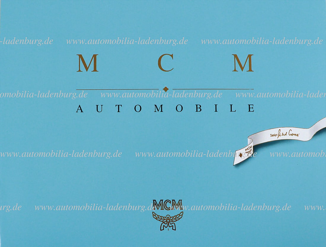 FERRARI Sales brochure Ferrari 512TR "Colore della Costa Smeralda" designed by Michael Cromer "MCM (1 of 1)