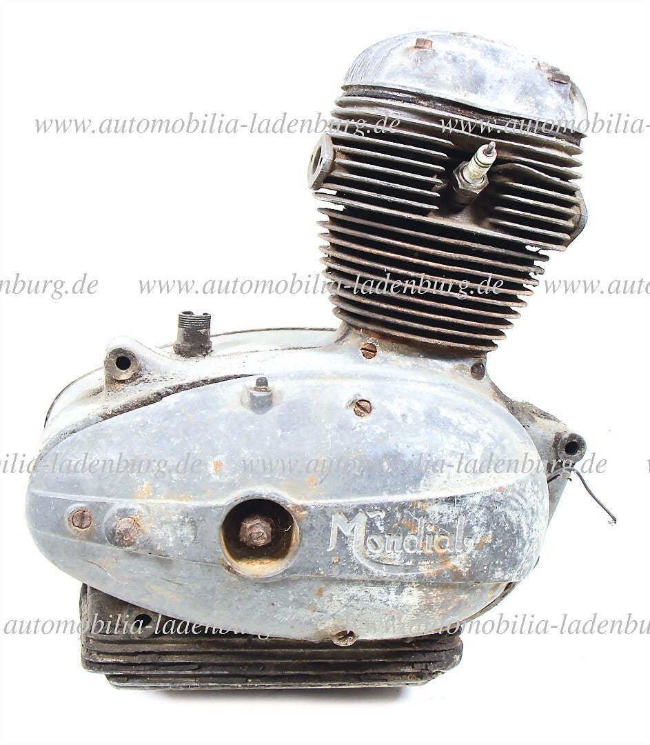 MONDIAL 50s, Mondial Livolio engine, engine number (6389), unrestored original condition, breakout (1 of 3)