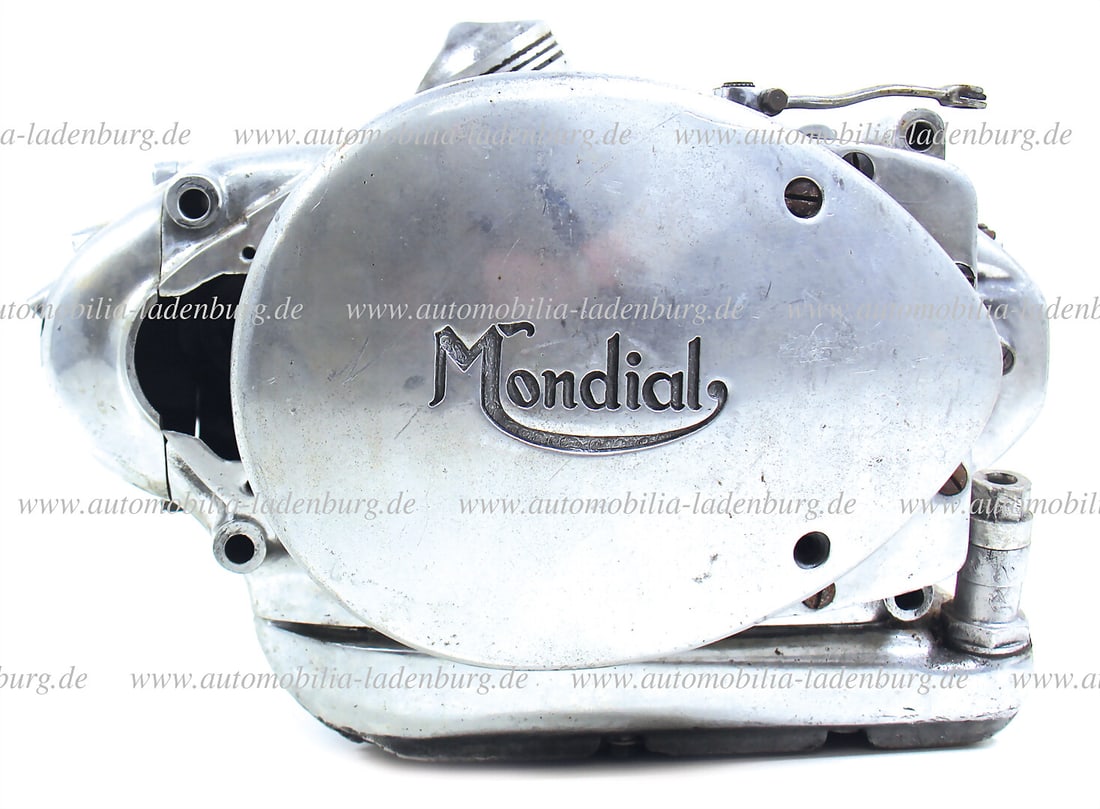 MONDIAL 50s/60s Mondial 200 ccm. Engine, engine number not available, unrestored condition, e.g. (1 of 3)