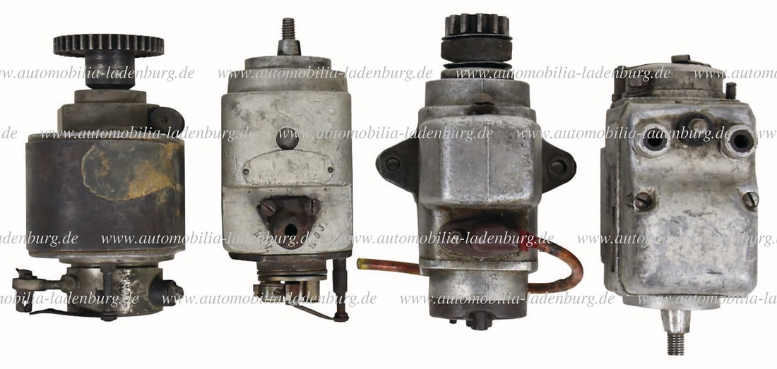 Mixed lot of 4 pcs. ignition solenoids for motorcycles, including Siemens "EF1" (69061); SEM: Mixed lot of 4 pcs. ignition solenoids for motorcycles, including Siemens "EF1" (69061); SEM (E-2L51S); S.E.V. "N1B" (11370) and LAV. HOJ. "K-1" (82372), except for SEM all can be turned, not tested f