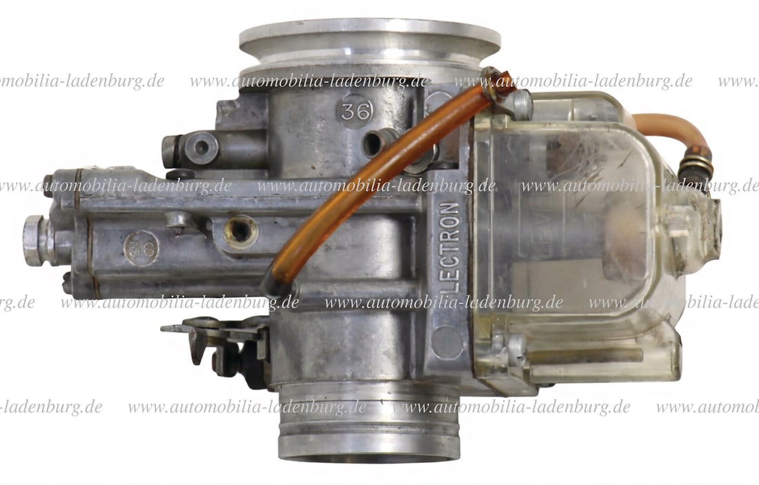 LECTRON Lectron Powerjet carburetor for motorcycles, patent no. 4008298, marked 36, used good: LECTRON Lectron Powerjet carburetor for motorcycles, patent no. 4008298, marked 36, used good condition German Description LECTRON Lectron Powerjet Vergaser für Motorräder, Patent No. 400829