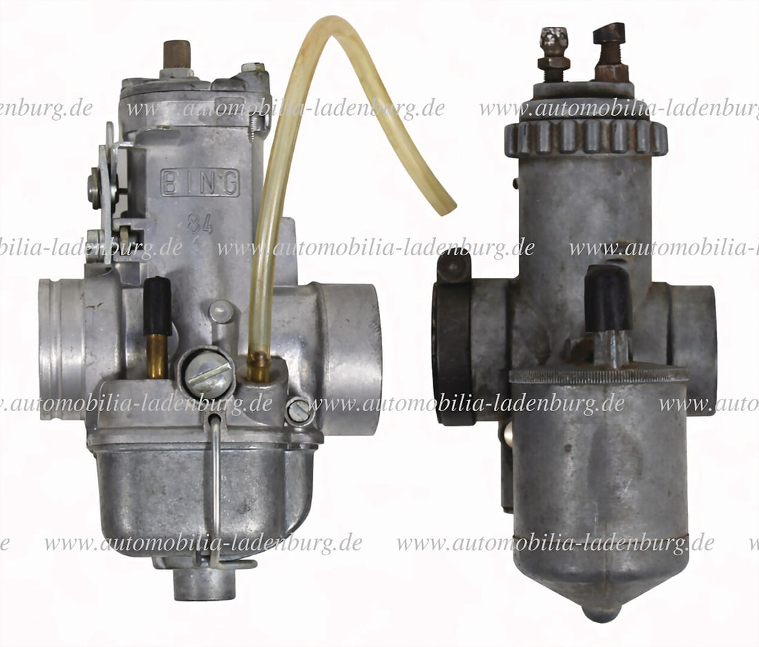 BING 2 pieces of Bing carburetors for motorcycles, including "2/32/2" and Bing 84 "84/32/112", (1 of 3)