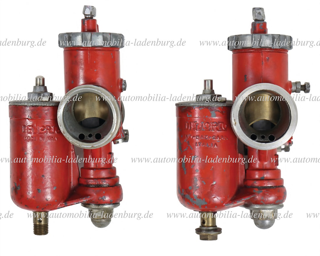 DELLORTO 2-piece set of carburetors for motorcycles, both "S 51", used, good condition according to: DELLORTO 2-piece set of carburetors for motorcycles, both "S 51", used, good condition according to age German Description DELLORTO Konvolut 2 tlg. Vergaser für Motorräder, beide "S 51", geb
