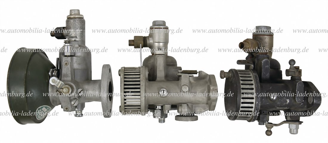 DELLORTO Mixed lot of 3 pcs. Dell`Orto carburetors for motorcycles, including "MKS 15"; "KS 26" and (1 of 5)