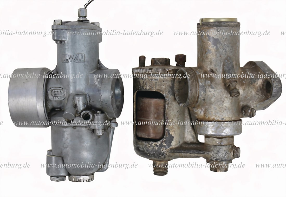 AMAL Mixed lot of 2 Amal carburetors, including "L625 415", used, optically good condition and (1 of 3)