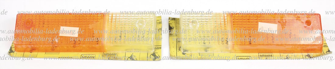 FERRARI A pair of blinker lenses for Ferrari 308 / 328 (60329604), NOS German Description FERRARI (1 of 2)