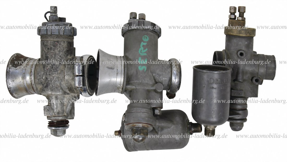 DELLORT mixed lot of 3 pcs. Dell`Orto carburetors for motorcycles, among them "UC. 24. B"; "RC25S" (1 of 4)