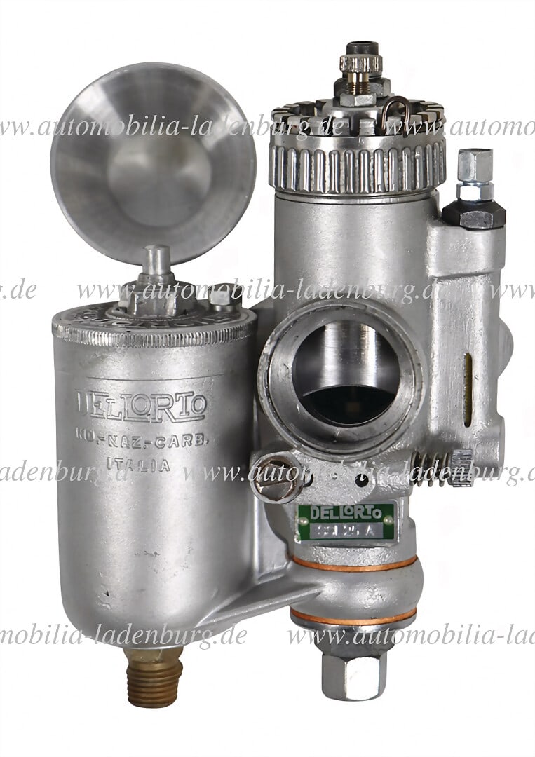 DELLORTO 25mm. Dell`Orto racing carburetor "SSI 25 A", very good condition German Description (1 of 2)