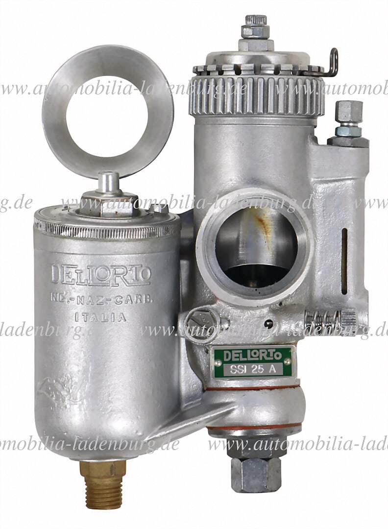 DELLORTO 25mm. Dell`Orto racing carburetor "SSI 25 A", very good condition German Description (1 of 2)