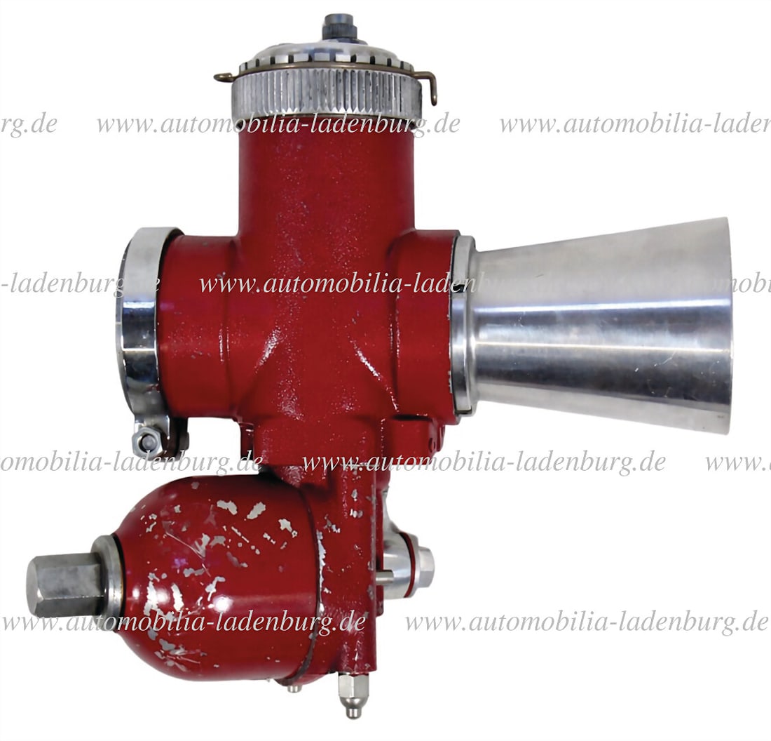 DELLORTO 43mm. Dell`Orto racing carburetor "SSI. 43/1", with intake funnel, very good condition (1 of 2)