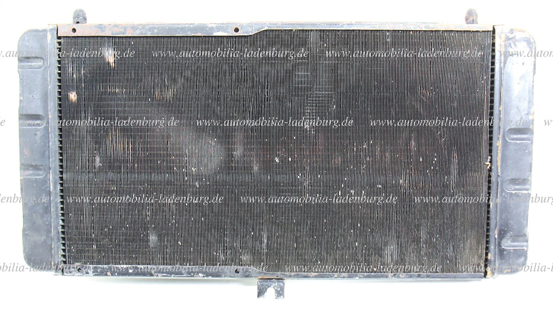 FIAT / IPRA 70s, IPRA radiator Fiat Dino, used condition, fins partly dented German Description (1 of 2)