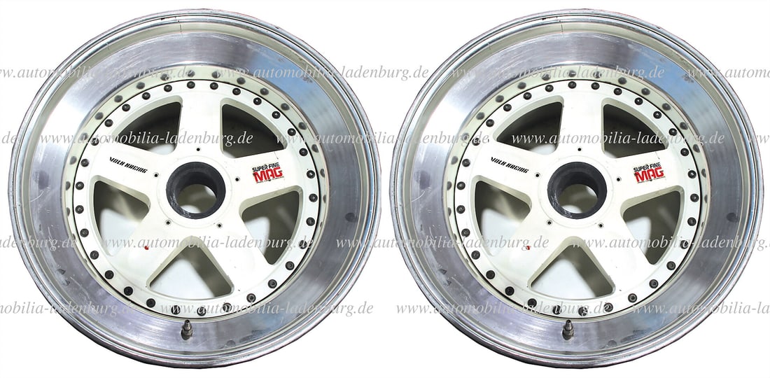 PORSCHE 2 rims Porsche Kremer for Porsche 962 C Le Mans 1987 German Description PORSCHE 2 Felgen (1 of 1)