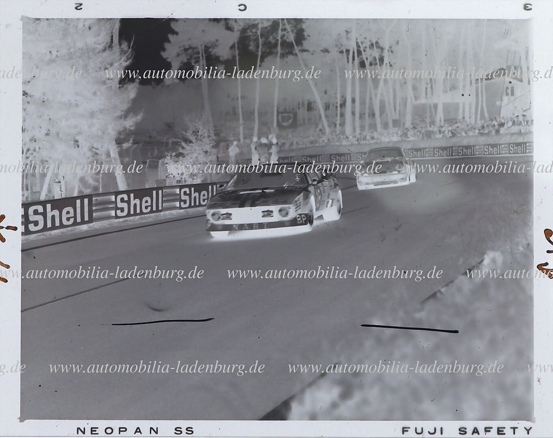 FERRARI Le Mans 1974, original b/w negative (6x8cm), the Ferrari N.A.R.T. 308 GT4/LM (#08020) by (1 of 1)