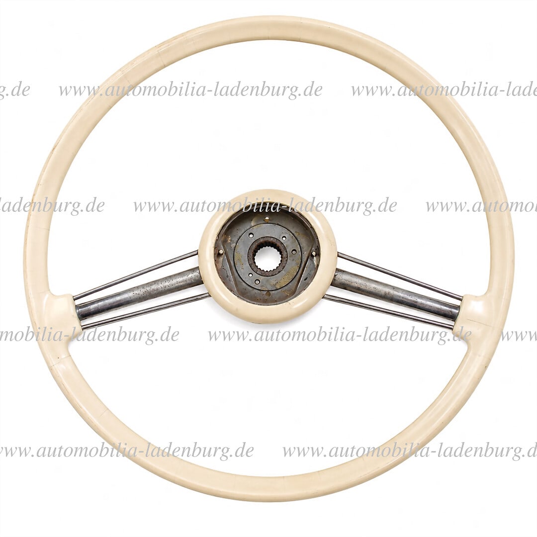 PORSCHE original steering wheel for Porsche 356 pre A Speedster, unrestored, Bakelite with hairline (1 of 1)