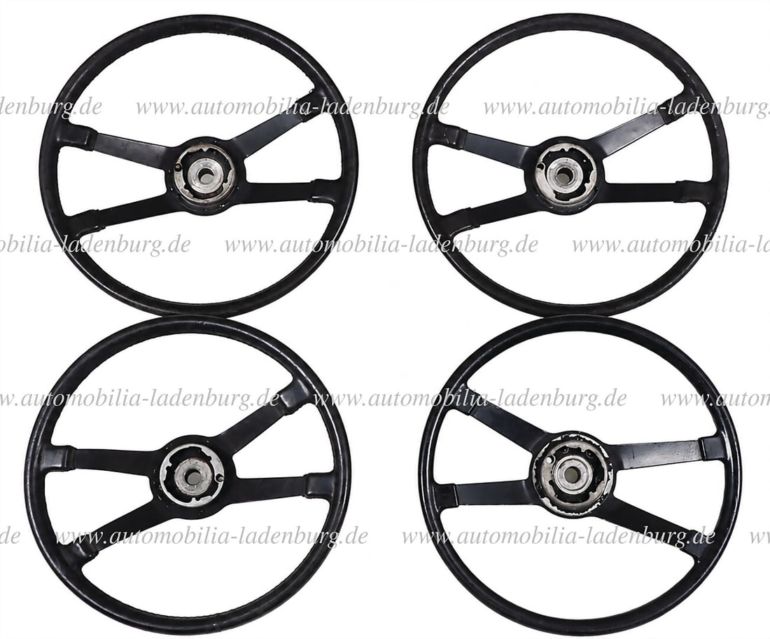 PORSCHE Lot of 4 Porsche steering wheels, used, 4x with 911 or 901 number one steering wheel 914, (1 of 1)