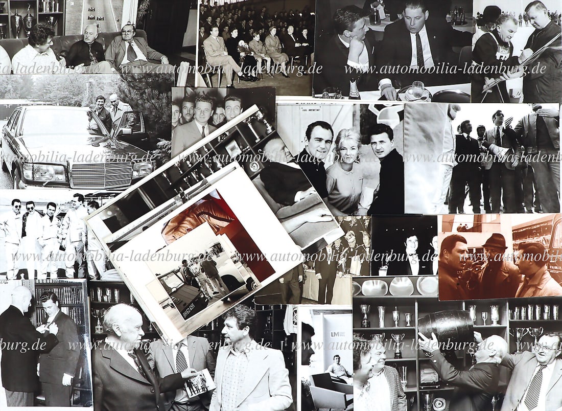 HANS HERRMANN 50s-70s, mixed lot of 50 original b/w and color photographs, Hans Herrmann on various (1 of 1)