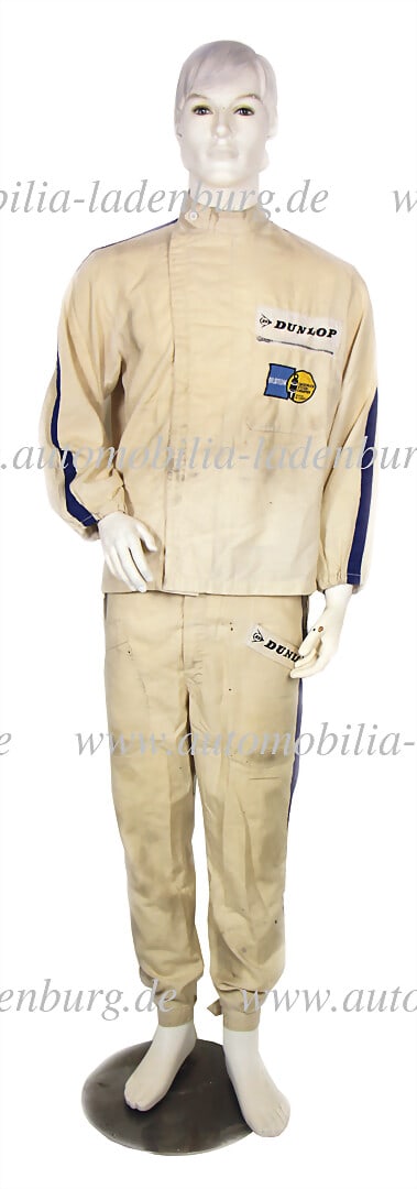 HANS HERRMANN 1967 racing season, original racing suit by Porsche works driver Hans Herrmann, worn (1 of 5)