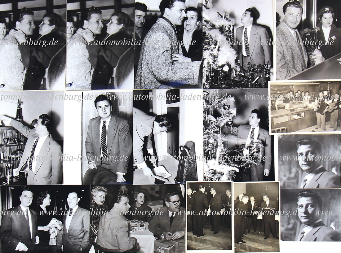 HANS HERRMANN Mixed lot of 16 original b/w photographs by Hans Herrmann, mainly portrait (1 of 1)