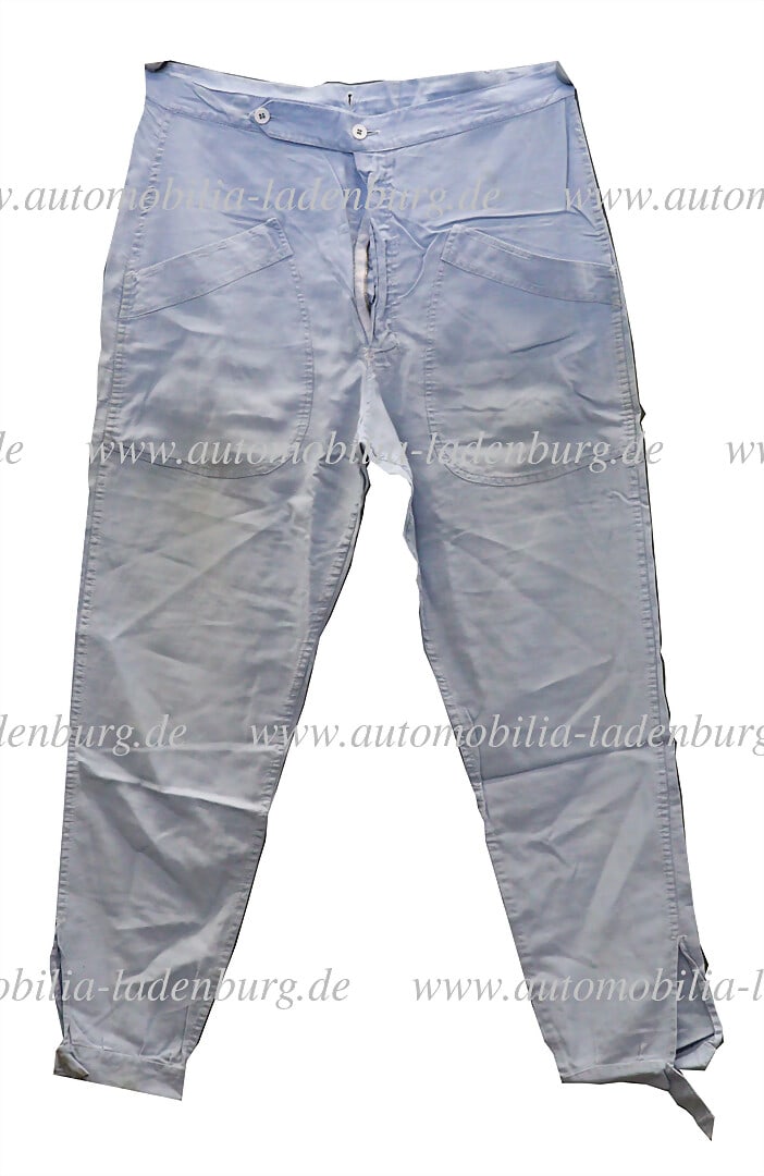 HANS HERRMANN Early 50s, racing suit trousers, Hans Herrmann wore these trousers with polo shirts (1 of 1)
