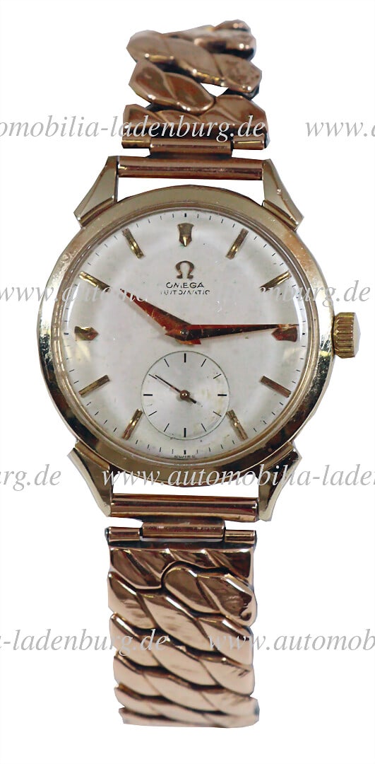 HANS HERRMANN 12 hours Sebring 1960, gold Omega (Gold 585) wristwatch for the overall victory, with (1 of 2)