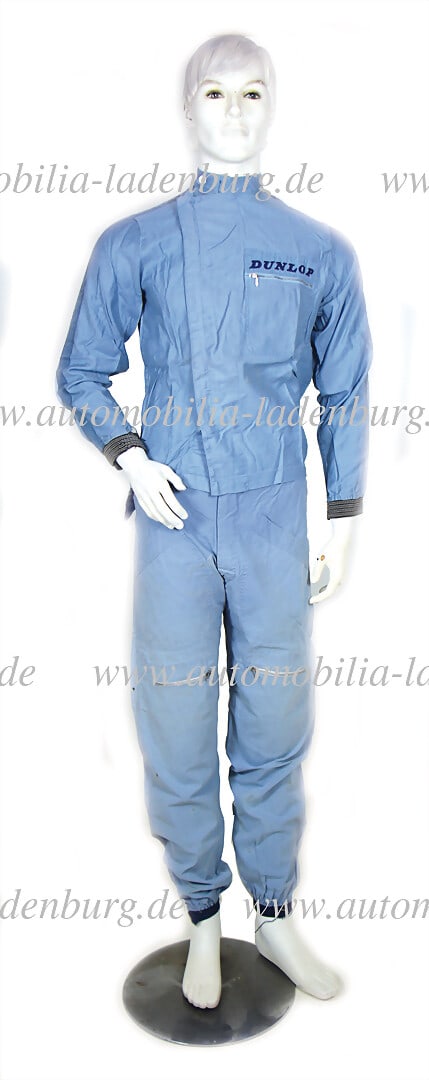 HANS HERRMANN Original racing suit from Porsche works driver Hans Herrmann, worn at various racing (1 of 2)