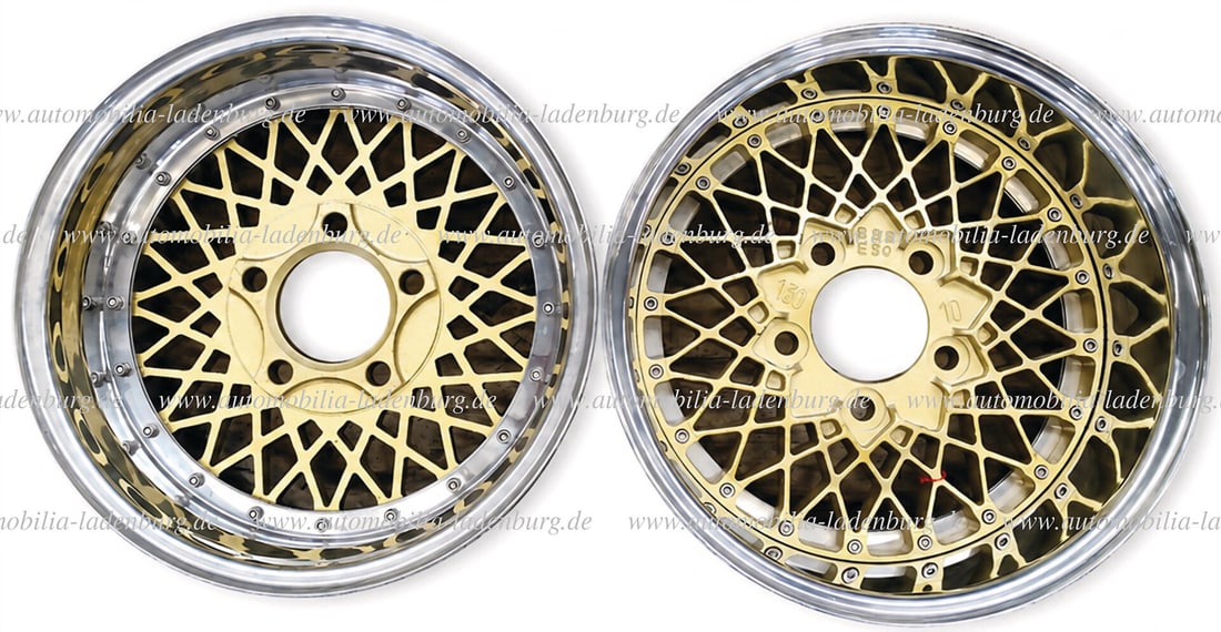 PORSCHE Lot of 2 BBS magnesium rims 8x15 (E50), for Porsche 911, good condition German Description: PORSCHE Lot of 2 BBS magnesium rims 8x15 (E50), for Porsche 911, good condition German Description PORSCHE Konvolut 2 BBS Magnesium Felgen 8x15 (E50), fÃ¼r Porsche 911, guter Zustand