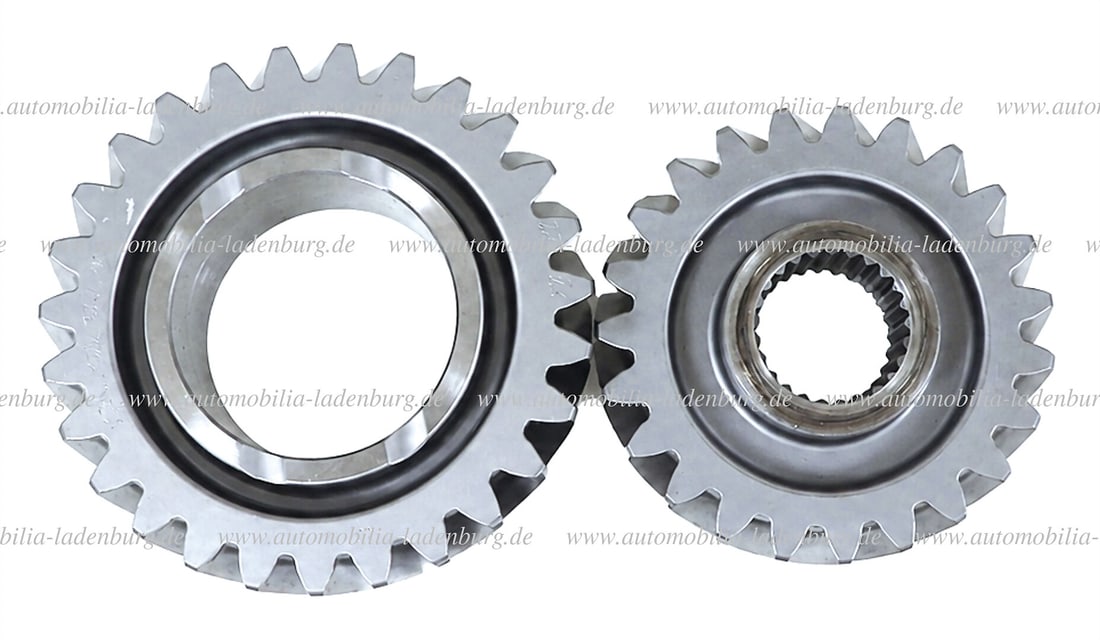 PORSCHE Gear pair, 27/23 (type 996), good condition German Description PORSCHE Gangradpaar, 27/23: PORSCHE Gear pair, 27/23 (type 996), good condition German Description PORSCHE Gangradpaar, 27/23 (Typ 996), guter Zustand