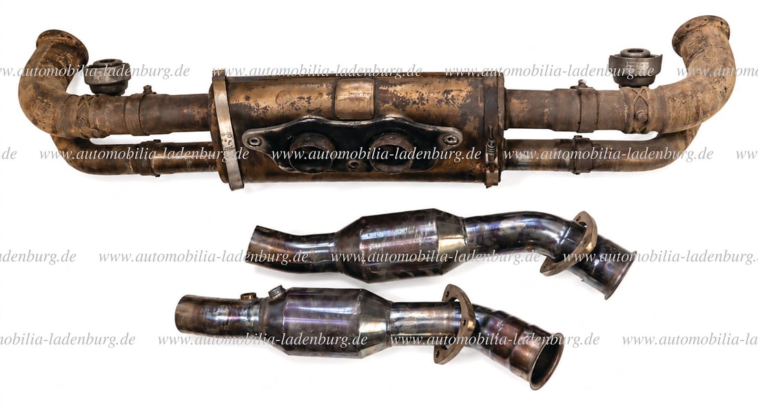 PORSCHE Tubi Style racing exhaust system, 3 pieces, for Porsche 911 (996), good used condition: PORSCHE Tubi Style racing exhaust system, 3 pieces, for Porsche 911 (996), good used condition German Description PORSCHE Tubi Style Rennsport Auspuffanlage 3tlg., fÃ¼r Porsche 911 (996), gu