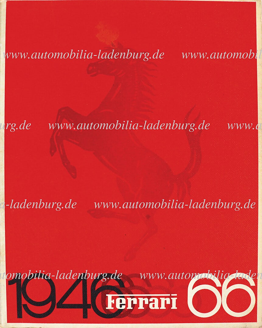 FERRARI Yearbook / Annuari Ferrari 1966, good condition German Description FERRARI Jahrbuch / (1 of 3)