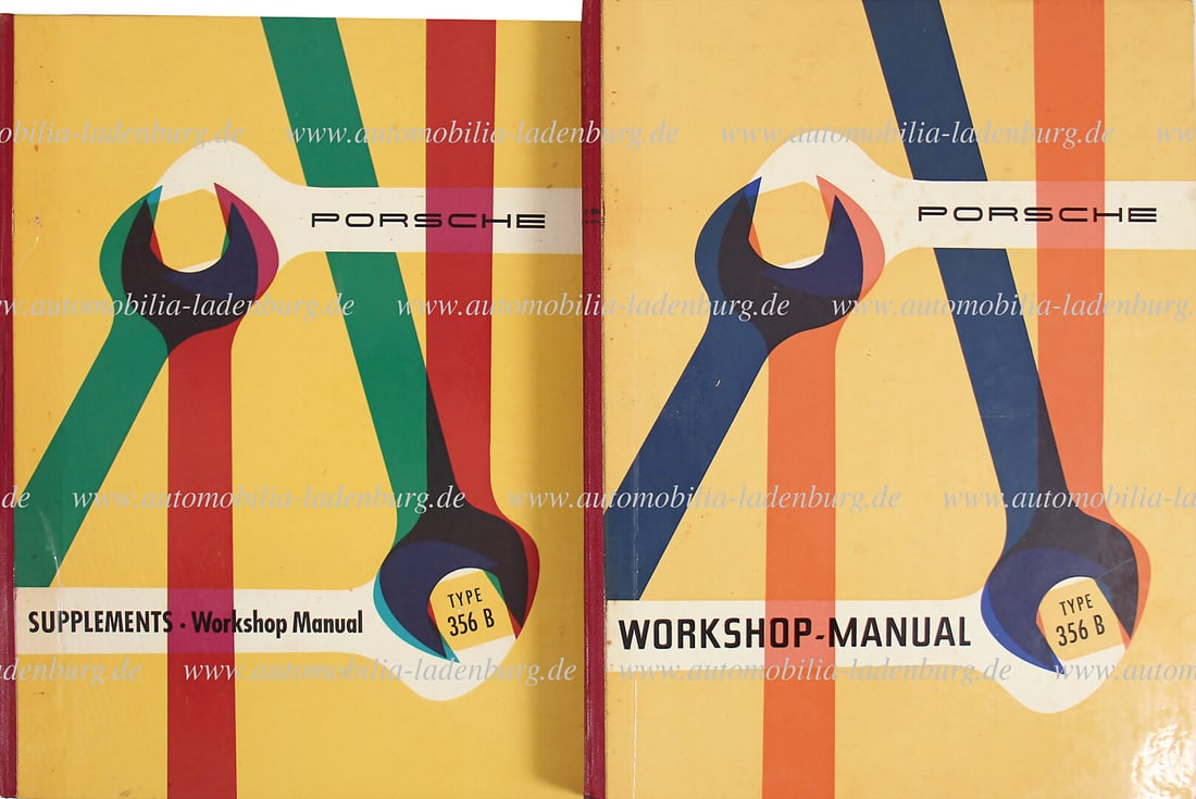 PORSCHE mixed lot 2 pcs. original Porsche 356 B/C "Workshop manuals", English, good condition: PORSCHE mixed lot 2 pcs. original Porsche 356 B/C "Workshop manuals", English, good condition German Description PORSCHE Konvolut 2 tlg. originale Porsche 356 B/C "WerkstatthandbÃ¼cher", Eng