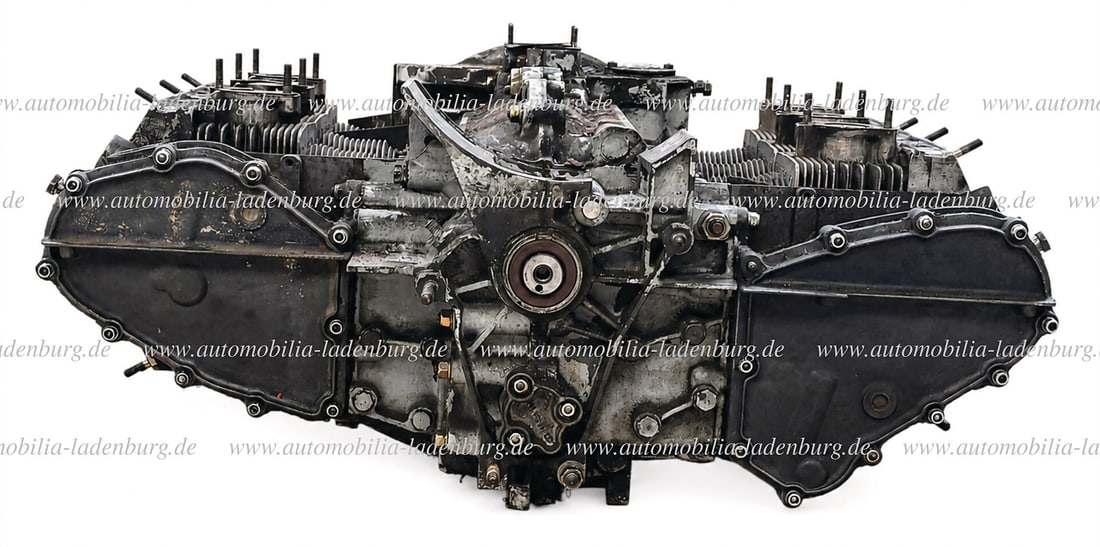 PORSCHE Drive unit for Porsche 911SC Targa, engine number 6410150, engine type 930/16, second-hand (1 of 6)