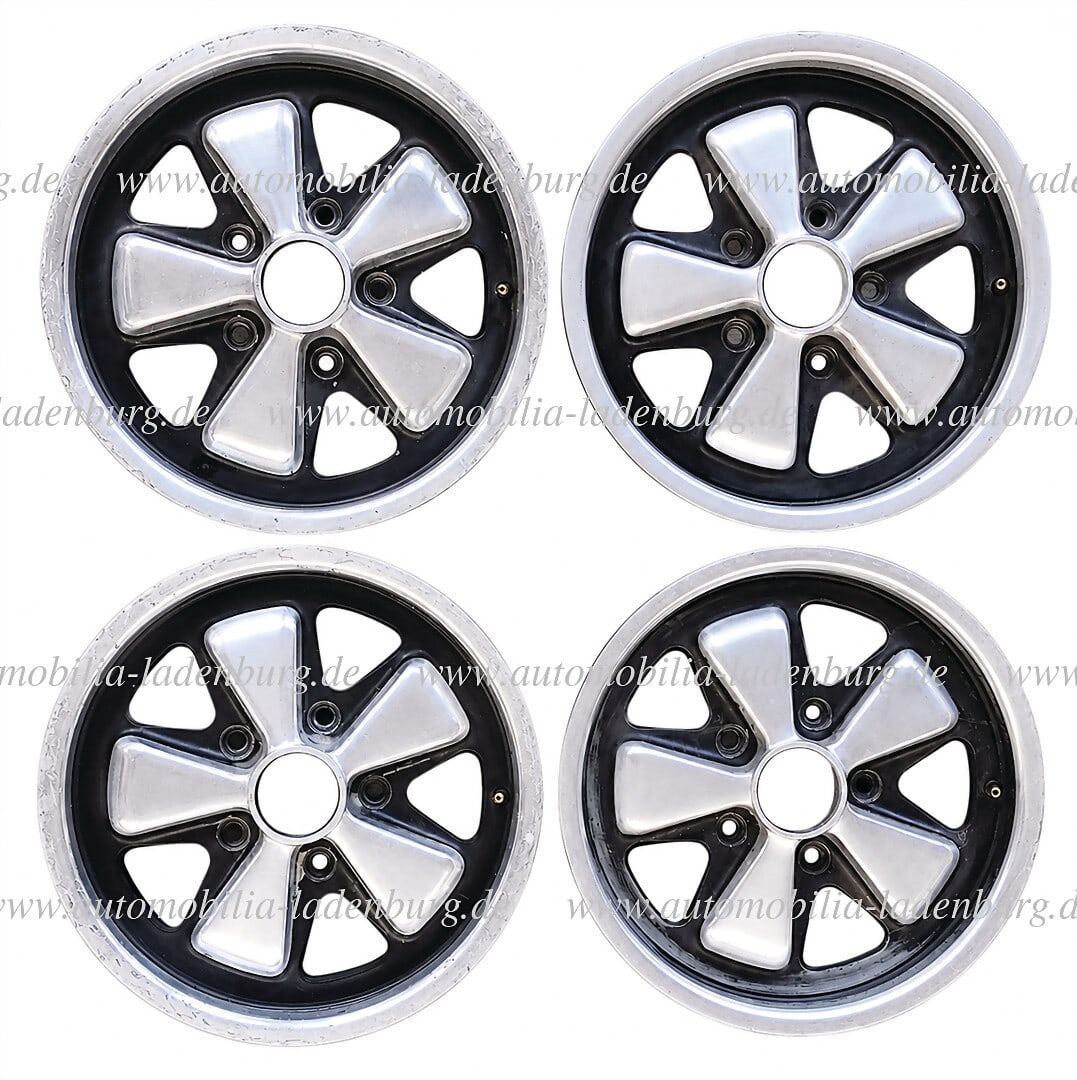 PORSCHE 1 set of Porsche Fuchs rims "Deep six", 6Jx15, dated 2x 1972, 1x 1973, 1x 1976, used,: PORSCHE 1 set of Porsche Fuchs rims "Deep six", 6Jx15, dated 2x 1972, 1x 1973, 1x 1976, used, optically good condition German Description PORSCHE 1 Satz Porsche Fuchsfelgen "Deep six", 6Jx15, datiert 